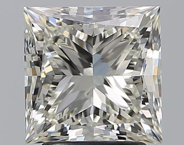 2.60ct K VVS1 Very Good Cut Princess Diamond