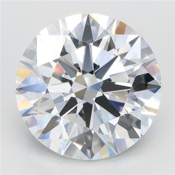 4.15ct E VVS2 Rare Carat Ideal Cut Round Lab Grown Diamond