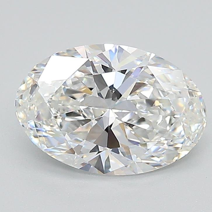 1.42ct E VS2 Rare Carat Ideal Cut Oval Lab Grown Diamond