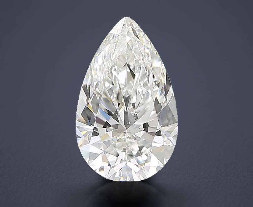 2.51 Carat Pear Natural Diamond