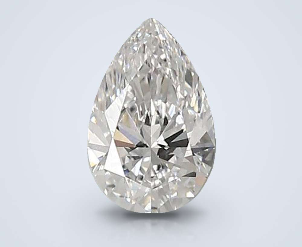 0.77 Carat Pear Lab Diamond