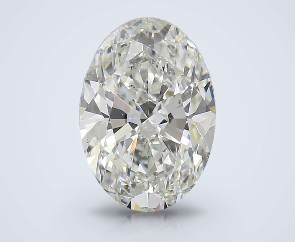 1.71 Carat Oval Natural Diamond