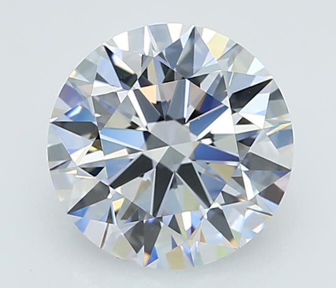 2.10ct F VS1 Rare Carat Ideal Cut Round Lab Grown Diamond