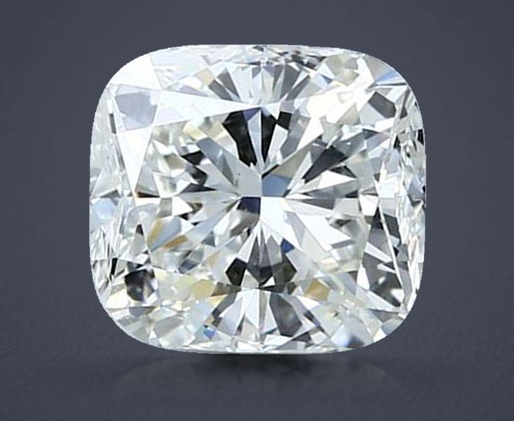 3.09 Carat Cushion Natural Diamond
