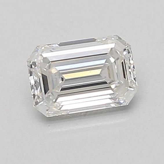 0.76ct E VVS2 Rare Carat Ideal Cut Emerald Lab Grown Diamond