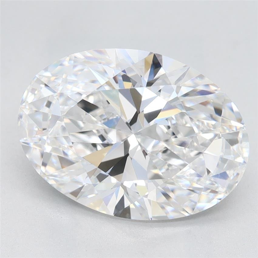2.61ct D VVS1 Rare Carat Ideal Cut Oval Lab Grown Diamond