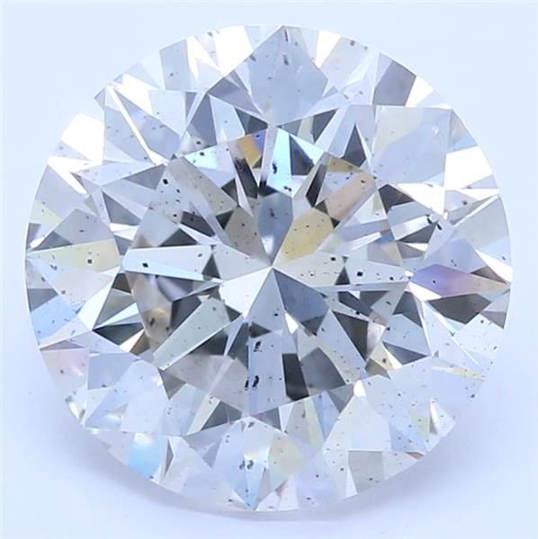 2.03ct H SI2 Excellent Cut Round Lab Grown Diamond