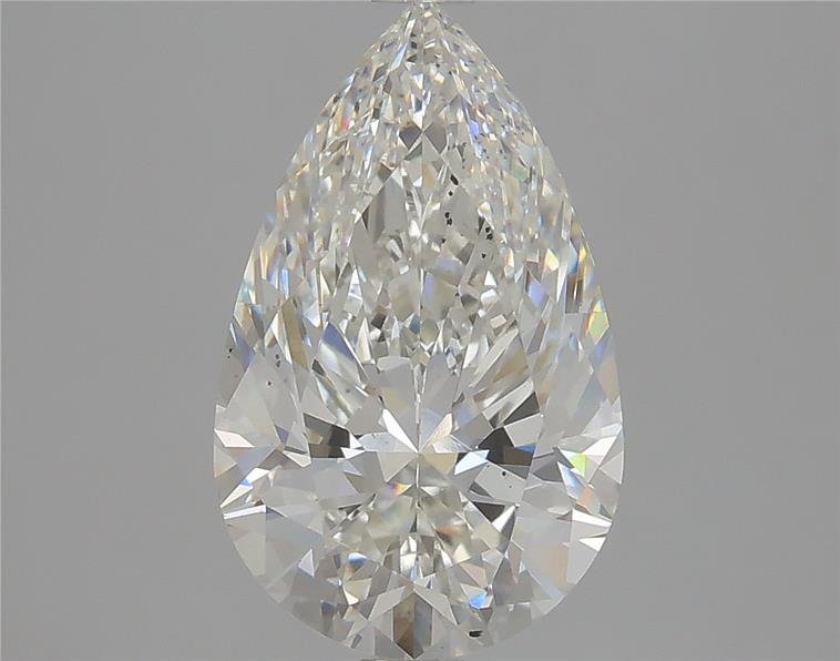 3.35ct G SI1 Rare Carat Ideal Cut Pear Lab Grown Diamond