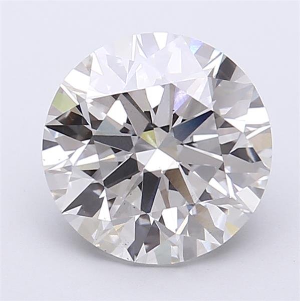 2.56 Carat Round Lab Diamond