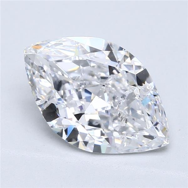 3.57ct D SI2 Very Good Cut Marquise Diamond