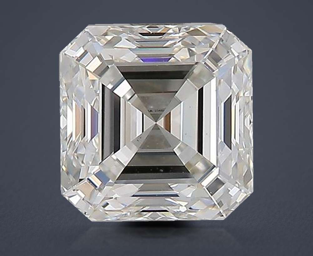 1.54 Carat Asscher Natural Diamond