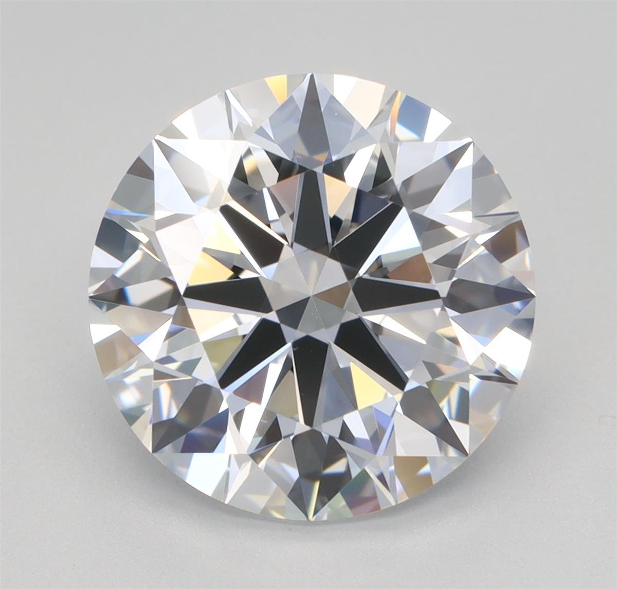 4.15ct D VS1 Rare Carat Ideal Cut Round Lab Grown Diamond