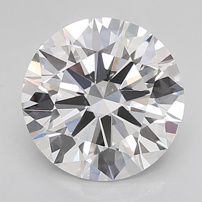 3.02ct E VS1 Rare Carat Ideal Cut Round Lab Grown Diamond