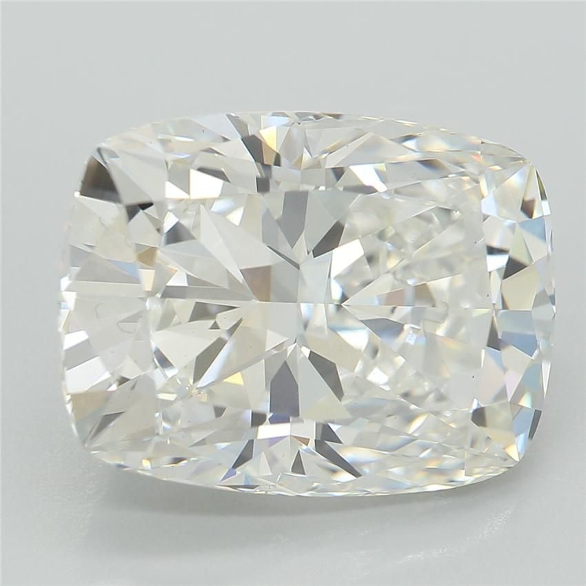 5.62ct F VS1 Very Good Cut Cushion Lab Grown Diamond