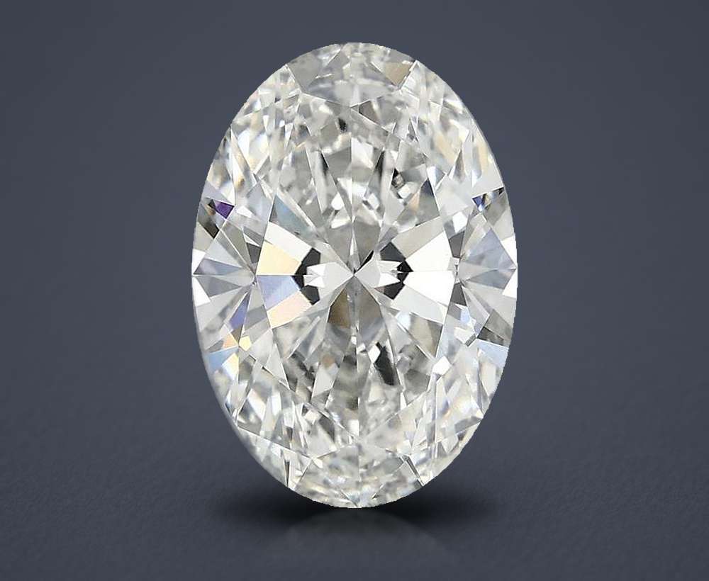 2.82 Carat Oval Lab Diamond