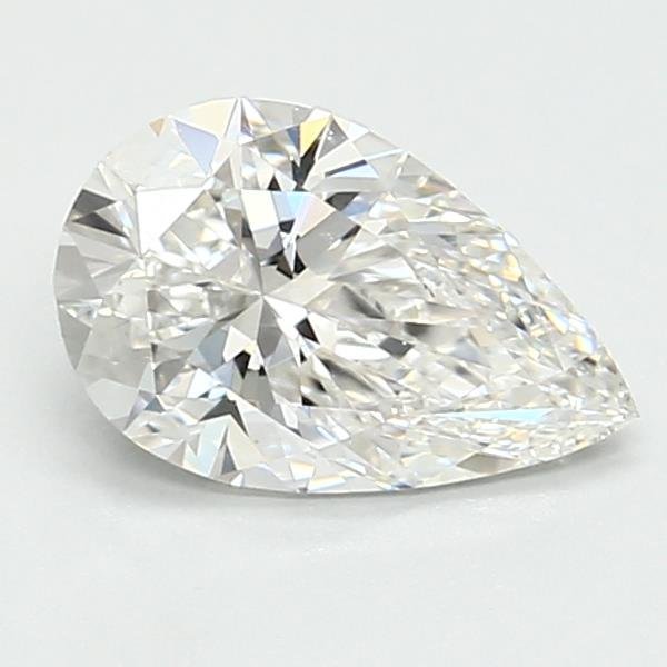 0.94ct E VS1 Rare Carat Ideal Cut Pear Lab Grown Diamond