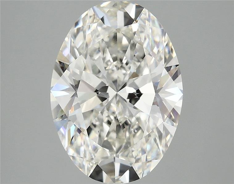 3.93 Carat Oval Lab Diamond