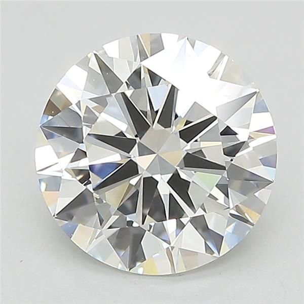 2.56ct D VS1 Rare Carat Ideal Cut Round Lab Grown Diamond