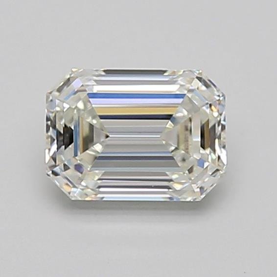 0.63ct G VVS2 Very Good Cut Emerald Lab Grown Diamond