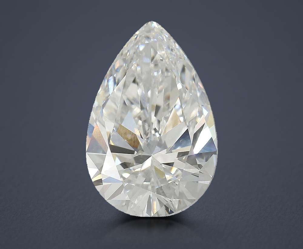 10.66 Carat Pear Lab Diamond