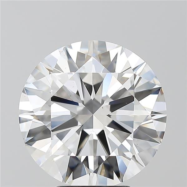 5.02ct E VS2 Rare Carat Ideal Cut Round Diamond