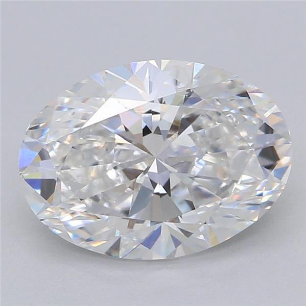 1.55ct D VVS2 Rare Carat Ideal Cut Oval Lab Grown Diamond