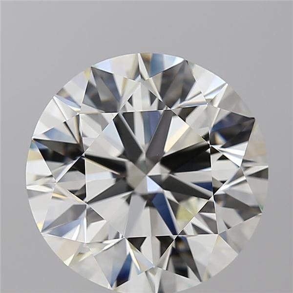 7.11ct I VVS1 Rare Carat Ideal Cut Round Diamond