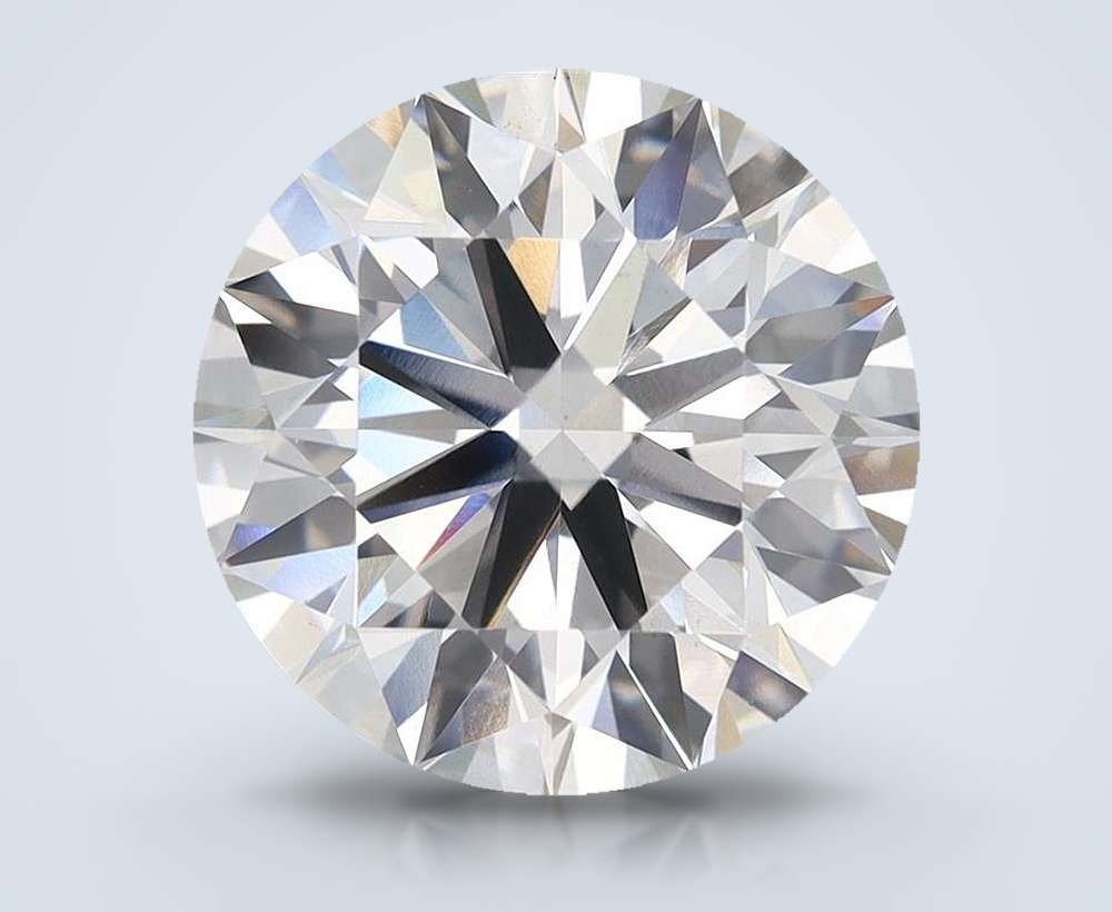 5.53 Carat Round Lab Diamond
