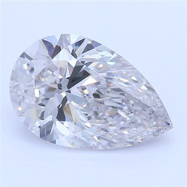 0.71ct G SI1 Rare Carat Ideal Cut Pear Lab Grown Diamond