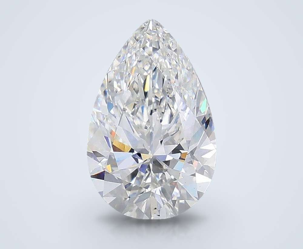 2.82 Carat Pear Lab Diamond