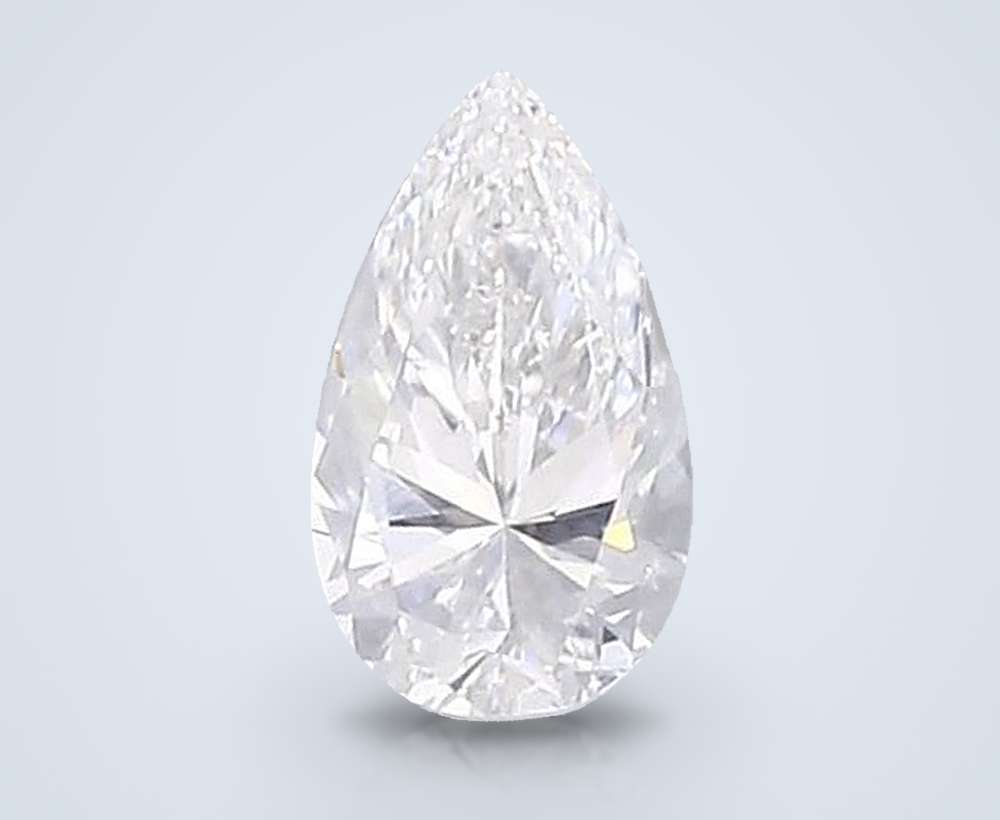 0.54 Carat Pear Lab Diamond