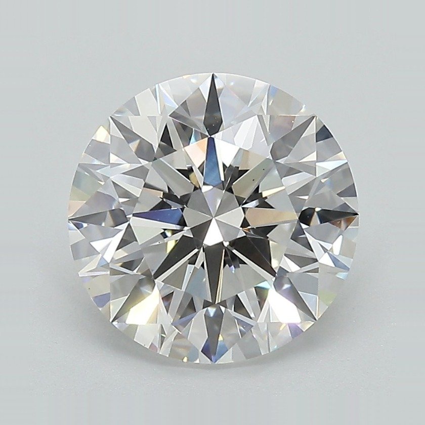 3.25ct F VS1 Rare Carat Ideal Cut Round Lab Grown Diamond