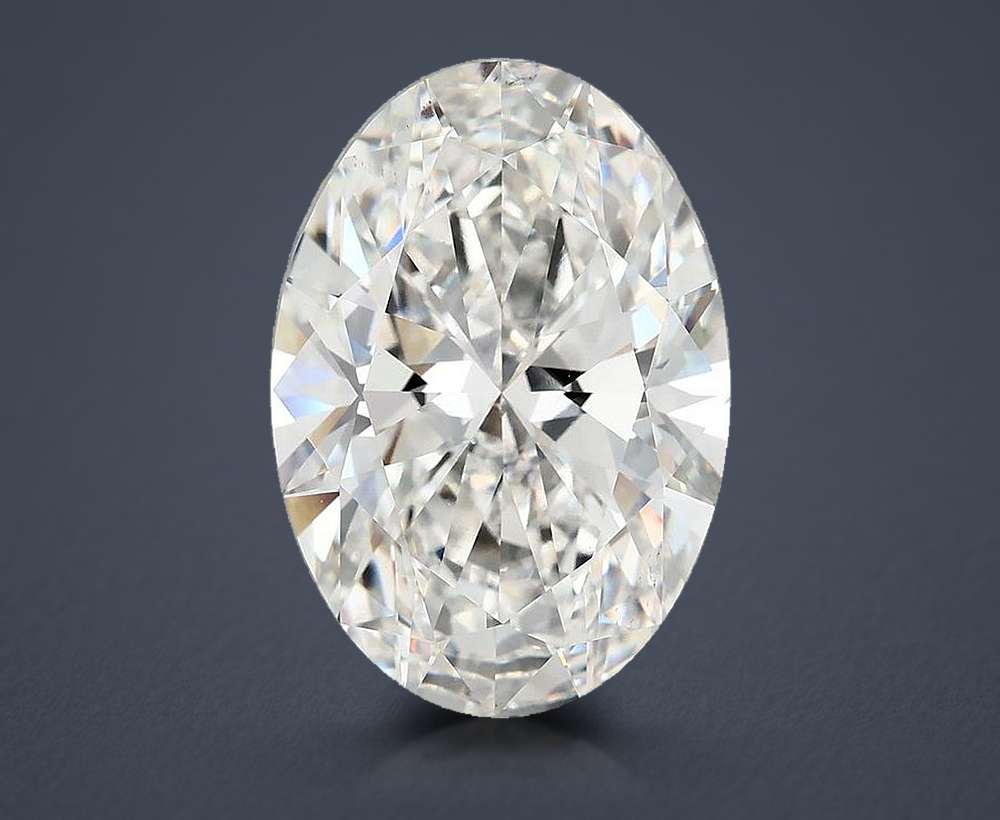 9.97 Carat Oval Lab Diamond