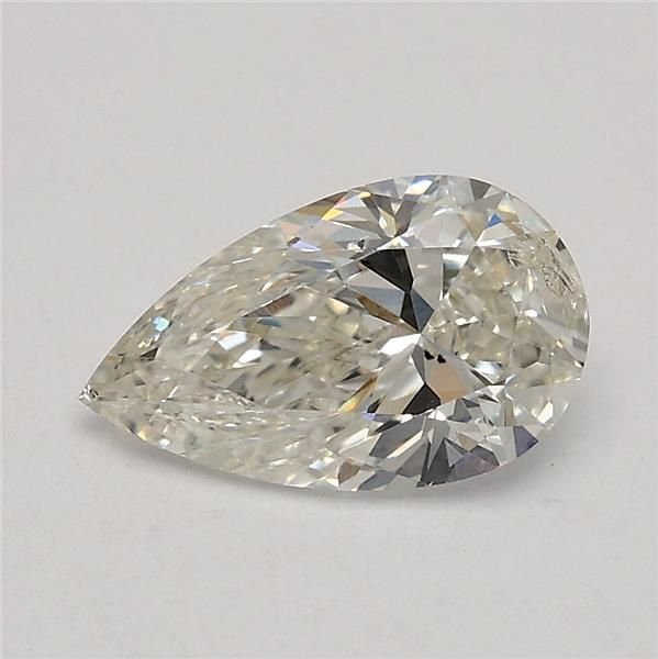 0.73ct H SI2 Rare Carat Ideal Cut Pear Lab Grown Diamond