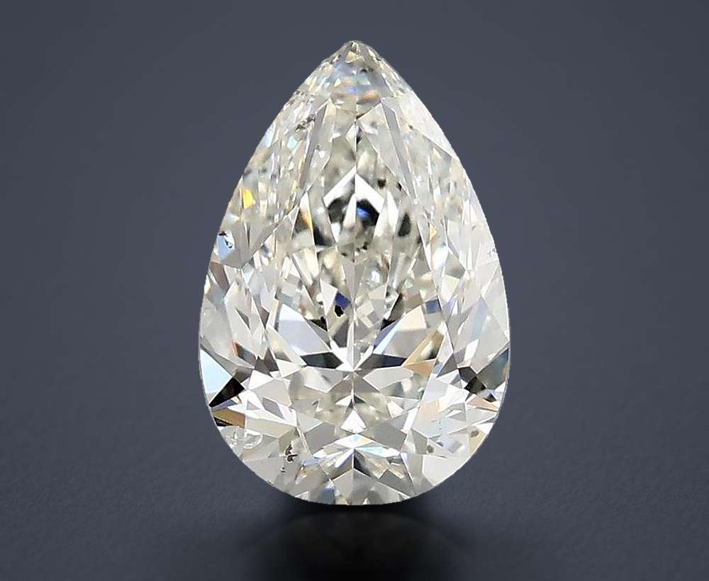 2.01 Carat Pear Natural Diamond