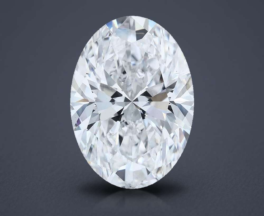 12.06 Carat Oval Lab Diamond