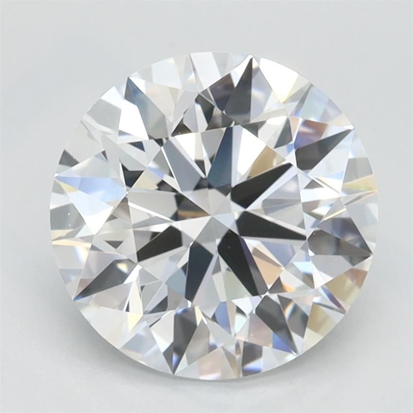 2.18ct D IF Rare Carat Ideal Cut Round Lab Grown Diamond