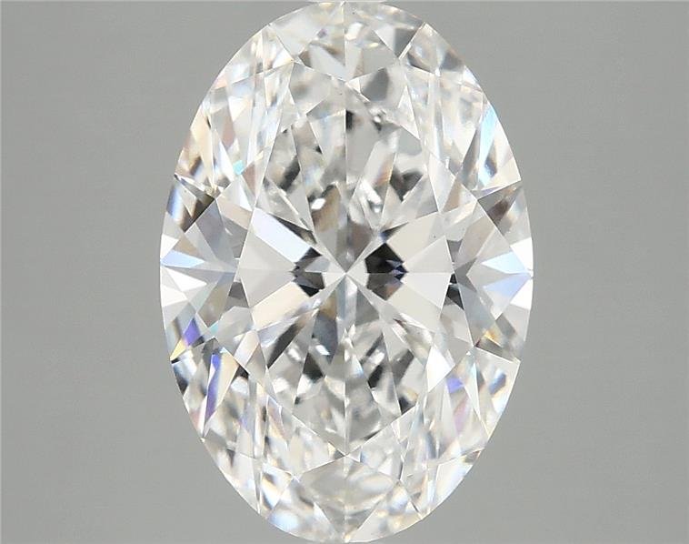 3.86 Carat Oval Lab Diamond