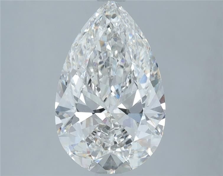 2.67 Carat Pear Lab Diamond