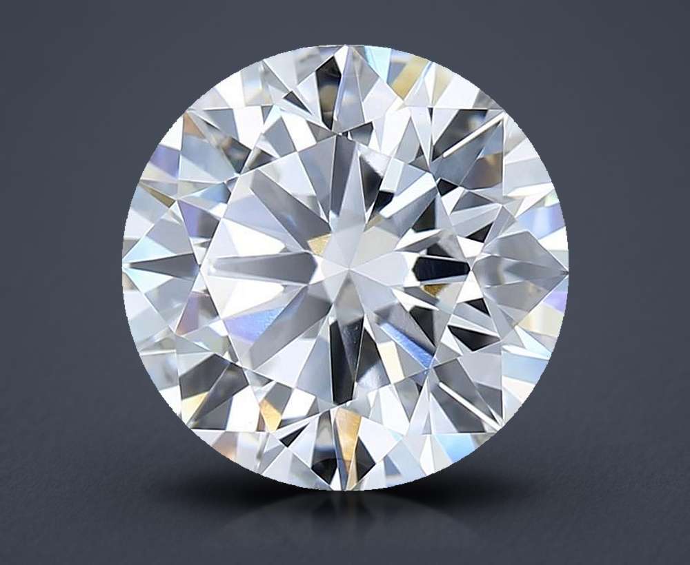 3.52 Carat Round Lab Diamond