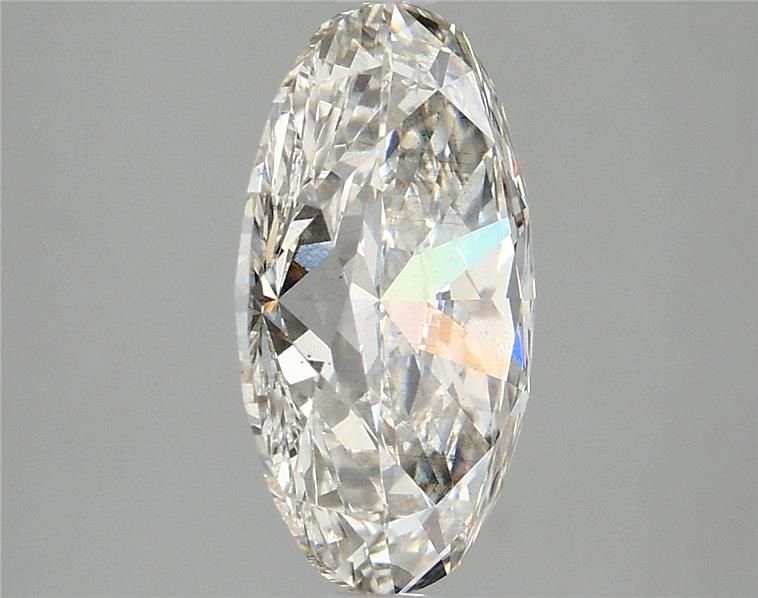 3.09ct H SI1 Rare Carat Ideal Cut Oval Lab Grown Diamond