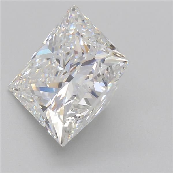 2.54ct F VS1 Rare Carat Ideal Cut Princess Lab Grown Diamond