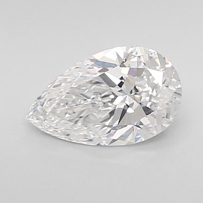 1.05ct D VVS2 Rare Carat Ideal Cut Pear Lab Grown Diamond