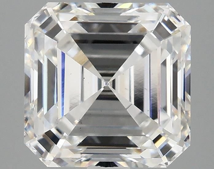 3.10ct E VS2 Rare Carat Ideal Cut Asscher Lab Grown Diamond