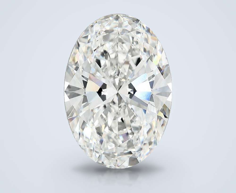 10.09 Carat Oval Lab Diamond