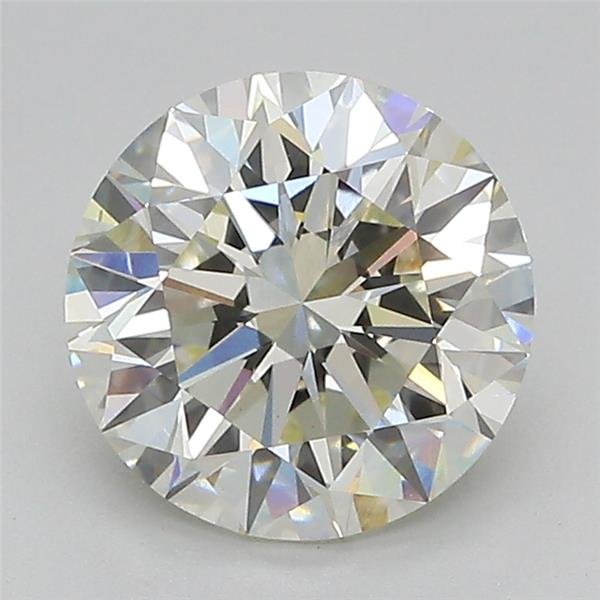 2.26ct J VS2 Excellent Cut Round Lab Grown Diamond
