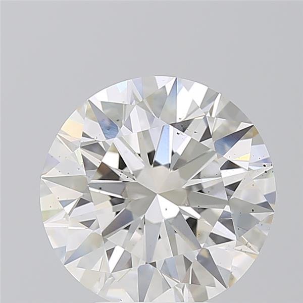 4.50ct H SI1 Very Good Cut Round Lab Grown Diamond