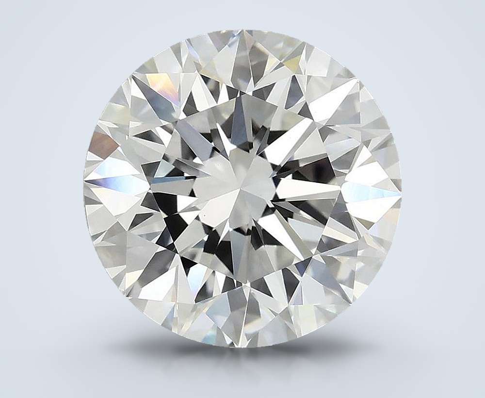5.70 Carat Round Lab Diamond