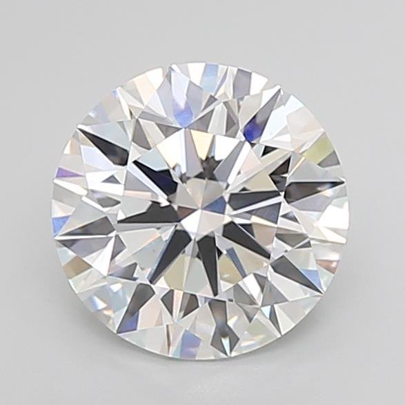 3.09ct D VVS2 Rare Carat Ideal Cut Round Lab Grown Diamond