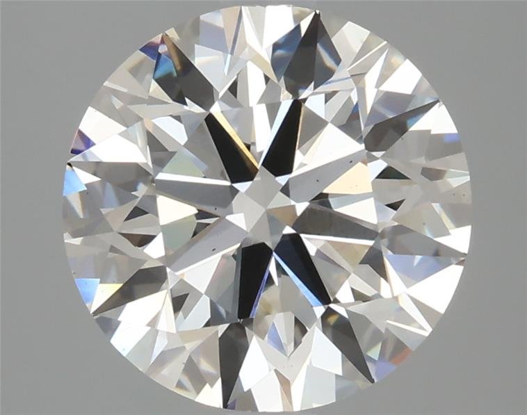 2.97ct H VS1 Rare Carat Ideal Cut Round Lab Grown Diamond